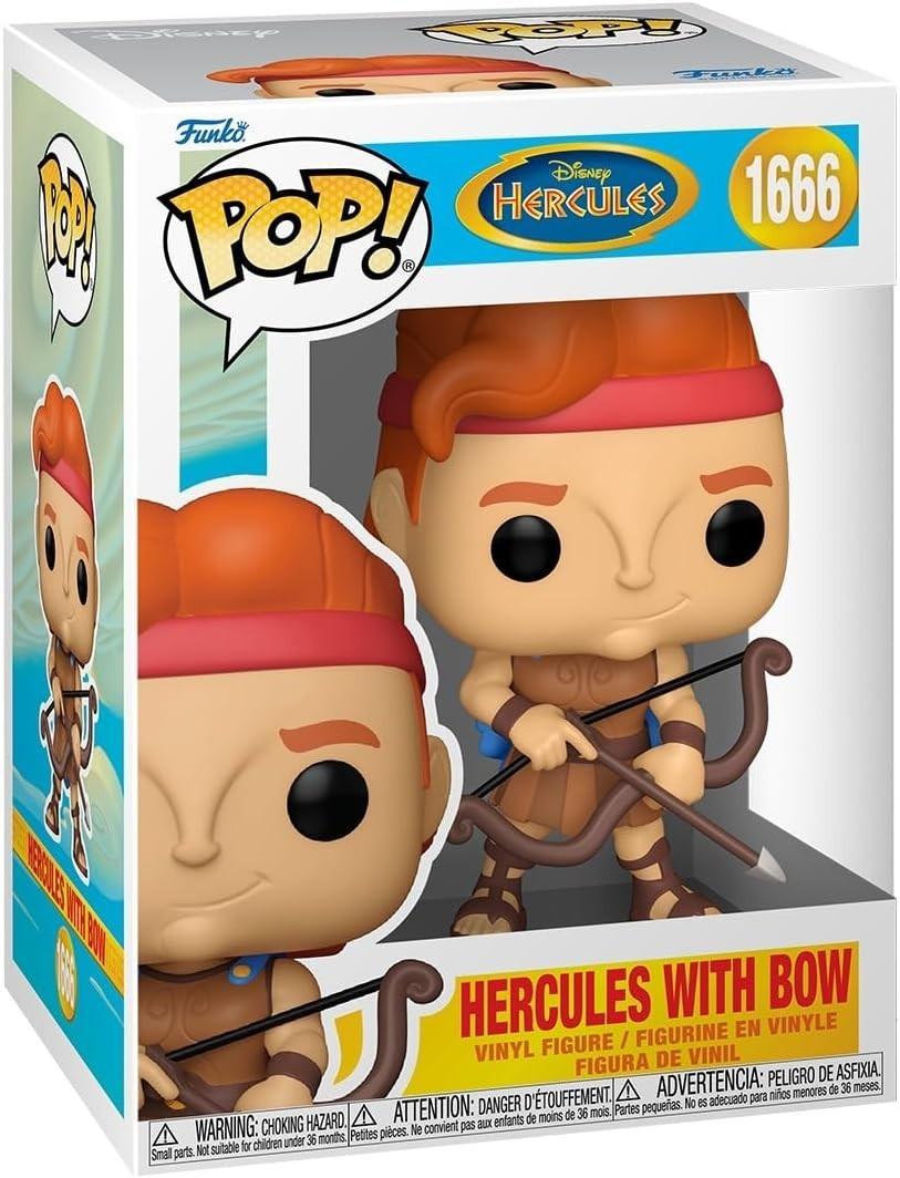 Funko Pop! Disney Hercules: Hercules with Bow Vinyl Figure #1666 + Protector