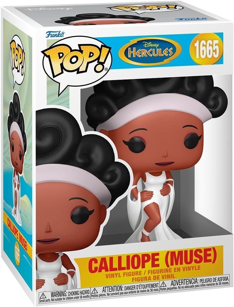 Funko Pop! Disney Hercules Calliope (Muse) Vinyl Figure #1665 + Protector