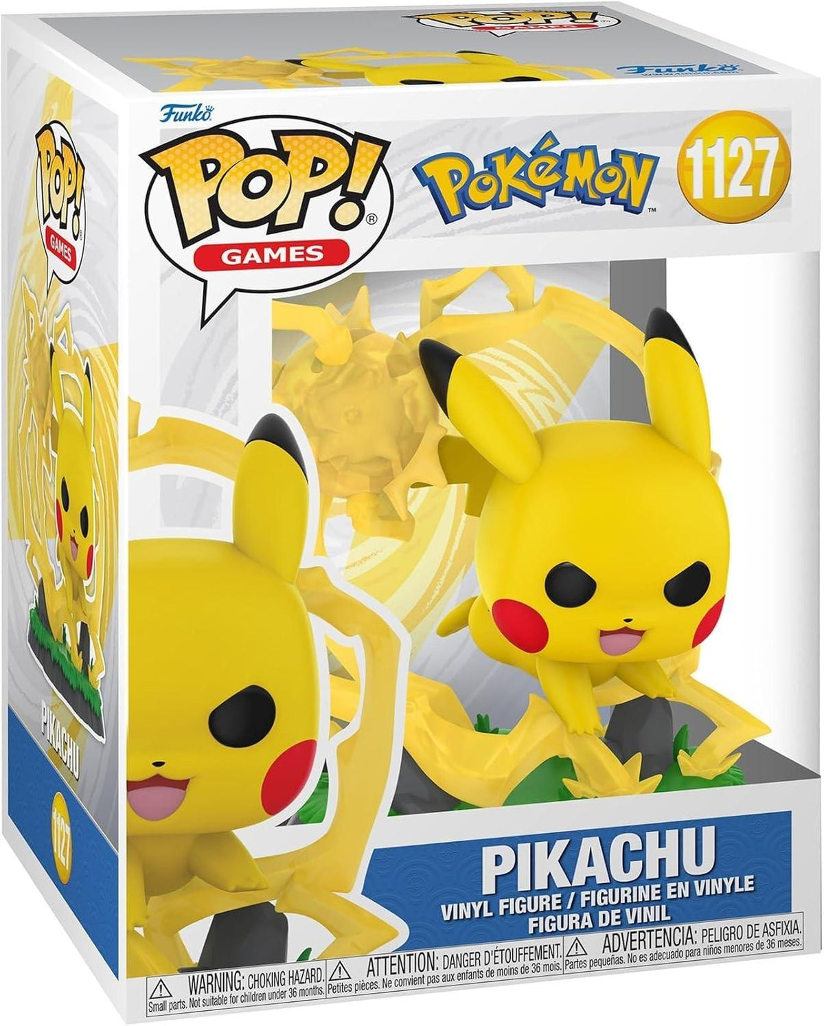 Funko Pop! Premium Games Pokémon Pikachu Vinyl Figure #1127