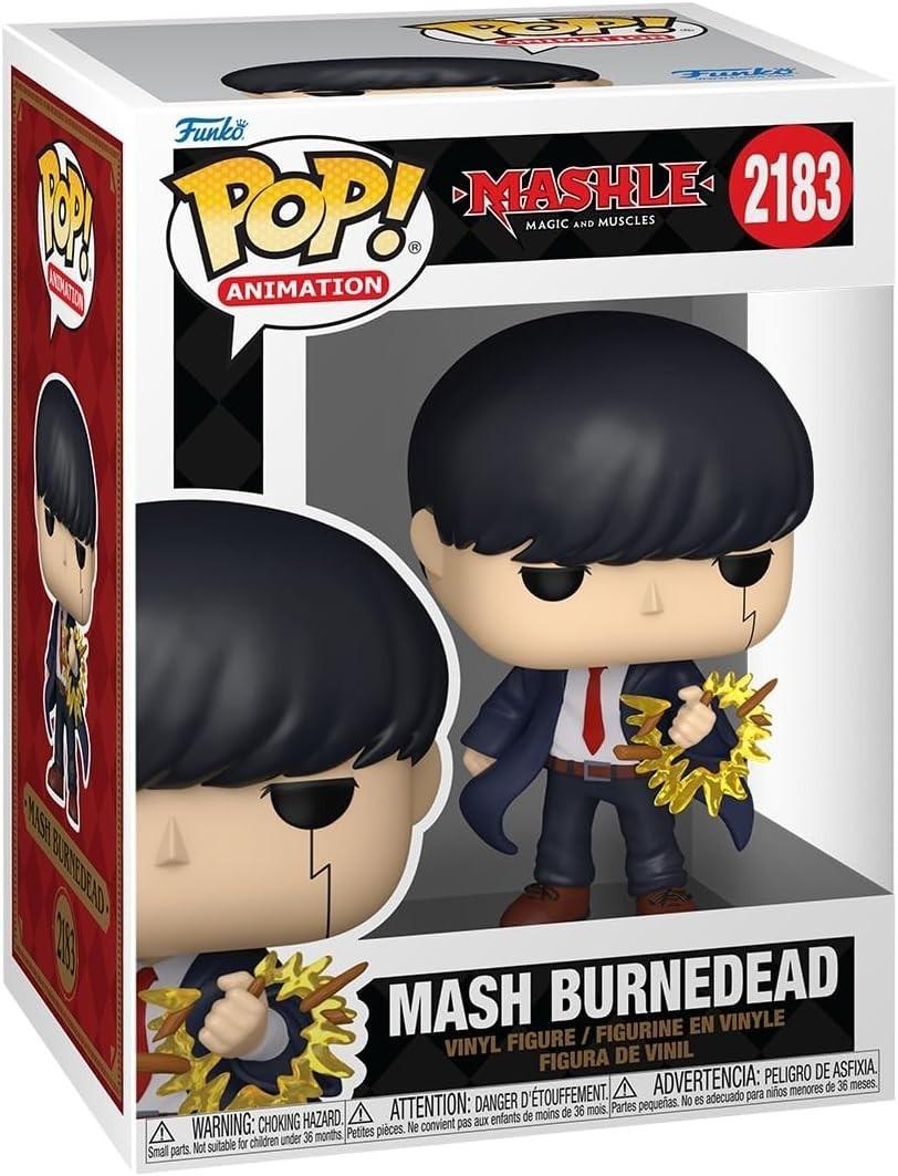 Funko Pop! Anime Mashle: Magic and Muscles Mash Burnedead Vinyl Figure #2183 with Funko Protector