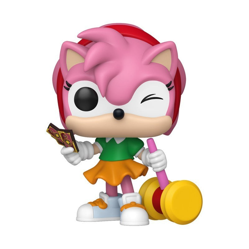 Funko Pop! Games Sonic the Hedgehog Amy Rose with Piko Hammer Chase Vinyl #1171