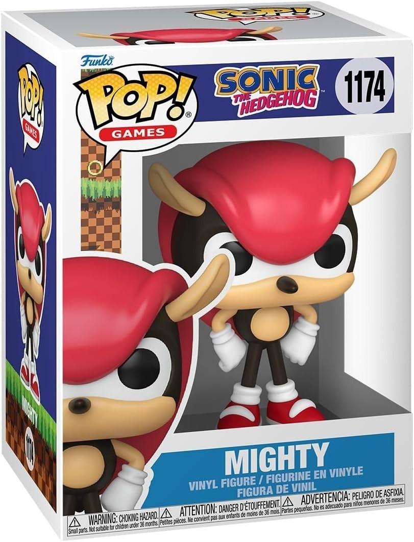 Funko Pop! Games Sonic the Hedgehog Mighty the Armadillo Vinyl Figure #1174