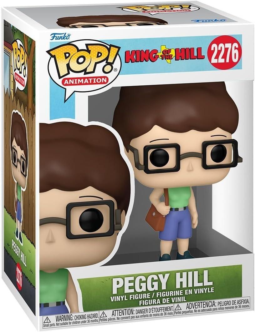 Funko Pop! Animation King of the Hill Peggy Hill Vinyl Figure #2276 with Funko Protector