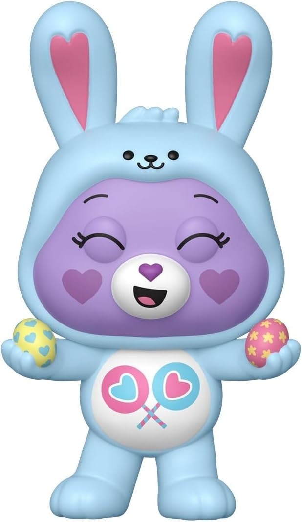 Funko Pop! Animation Care Bears Share Bear Bunny Vinyl Figure #2145 + Protector