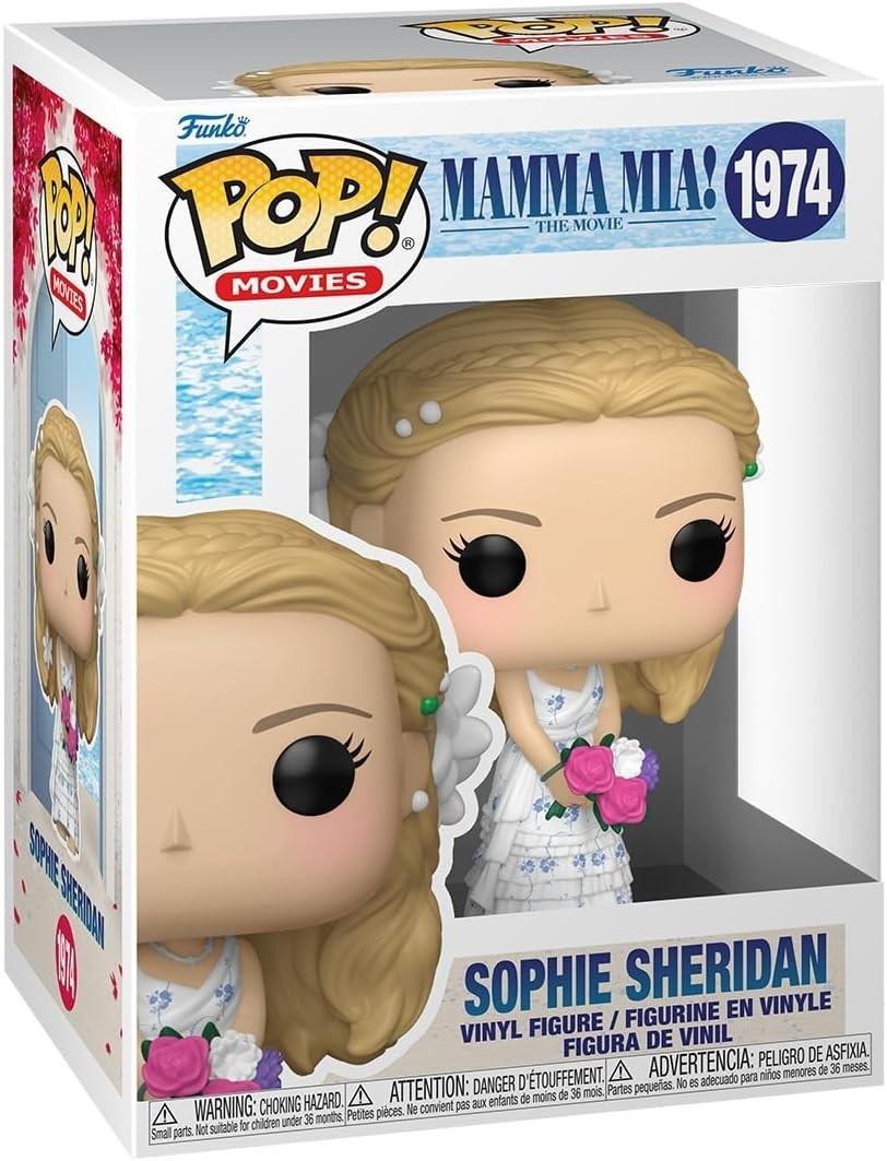 Funko Pop! Movies Mamma Mia Sophie Sheridan Vinyl Figure #1974 + Protector