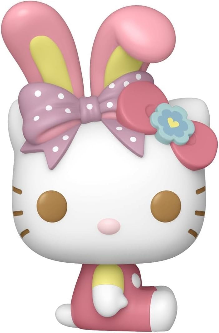 Funko Pop! Sanrio Hello Kitty with Bunny Ears Vinyl Figure #130 + Protector