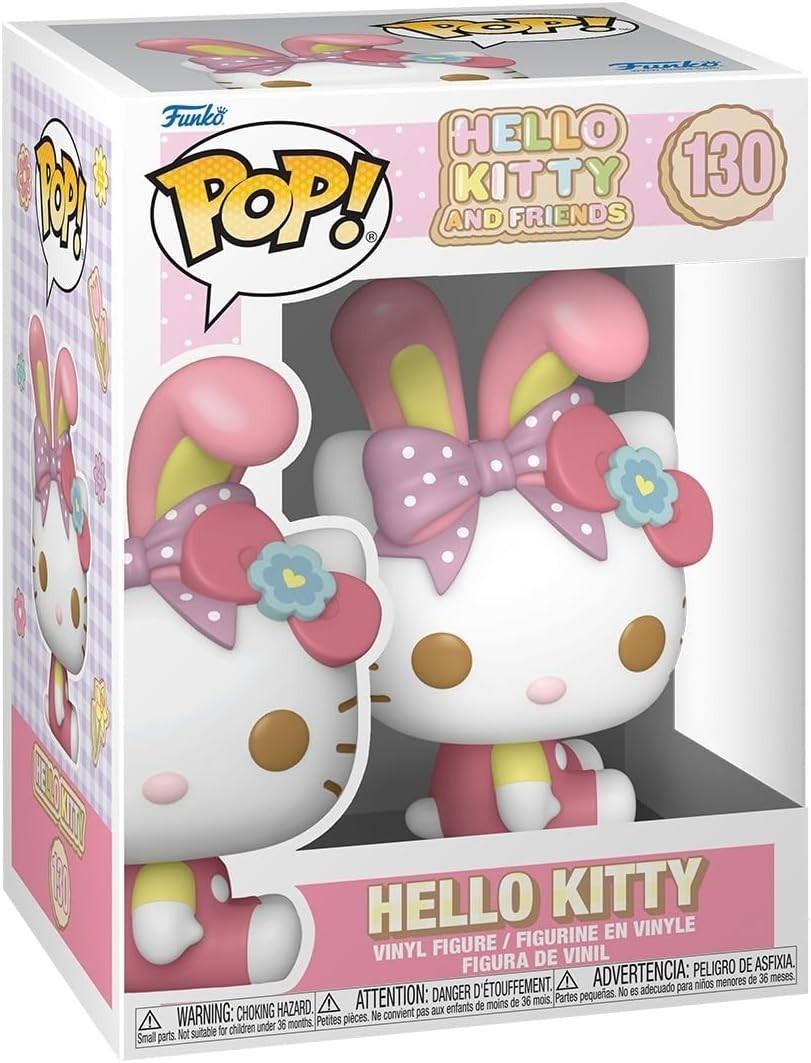 Funko Pop! Sanrio Hello Kitty with Bunny Ears Vinyl Figure #130 + Protector