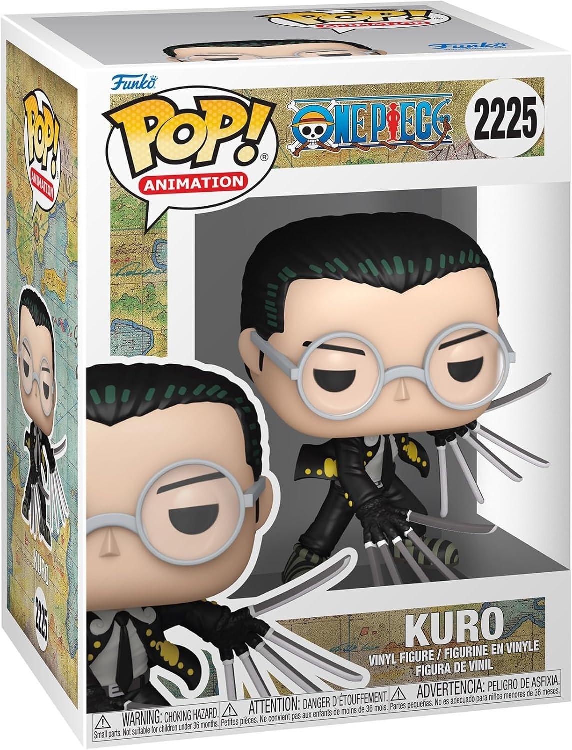 Funko Pop! Anime One Piece Kuro Vinyl Figure #2225 Specialty with Funko Protector