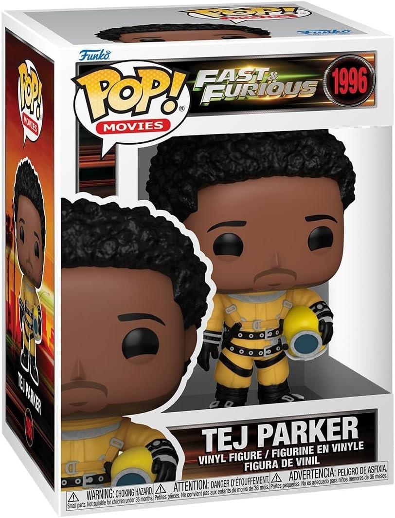 Funko Pop! Movies Fast & Furious Tej Parker Vinyl Figure #1996 + Protector