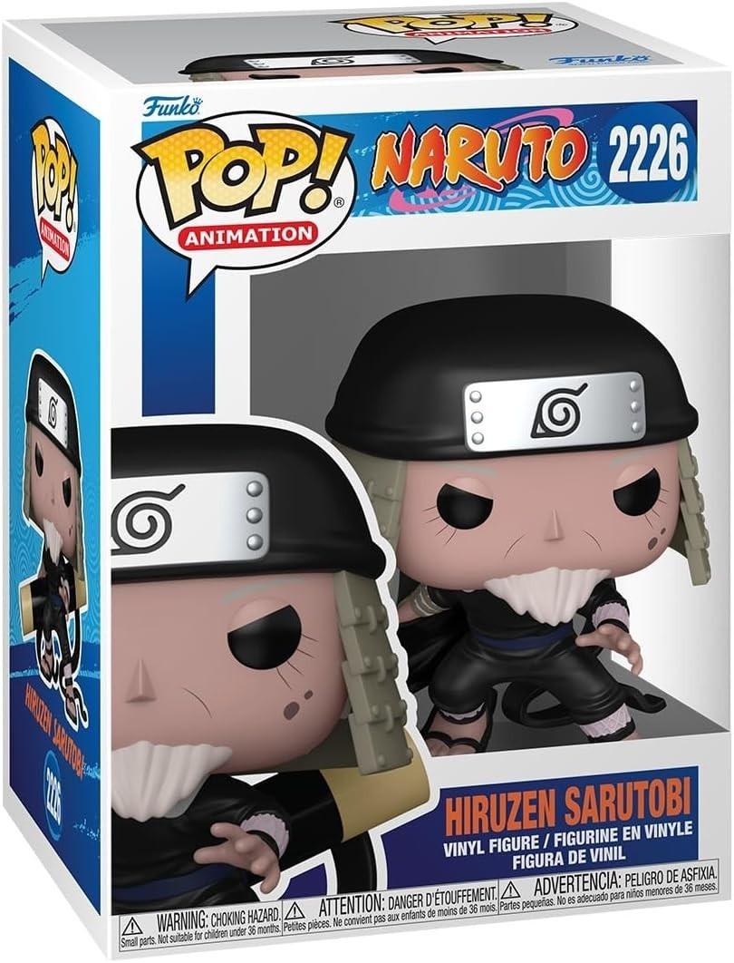 Funko Pop! Anime Naruto Hiruzen Sarutobi Vinyl Figure #2226 + Protector