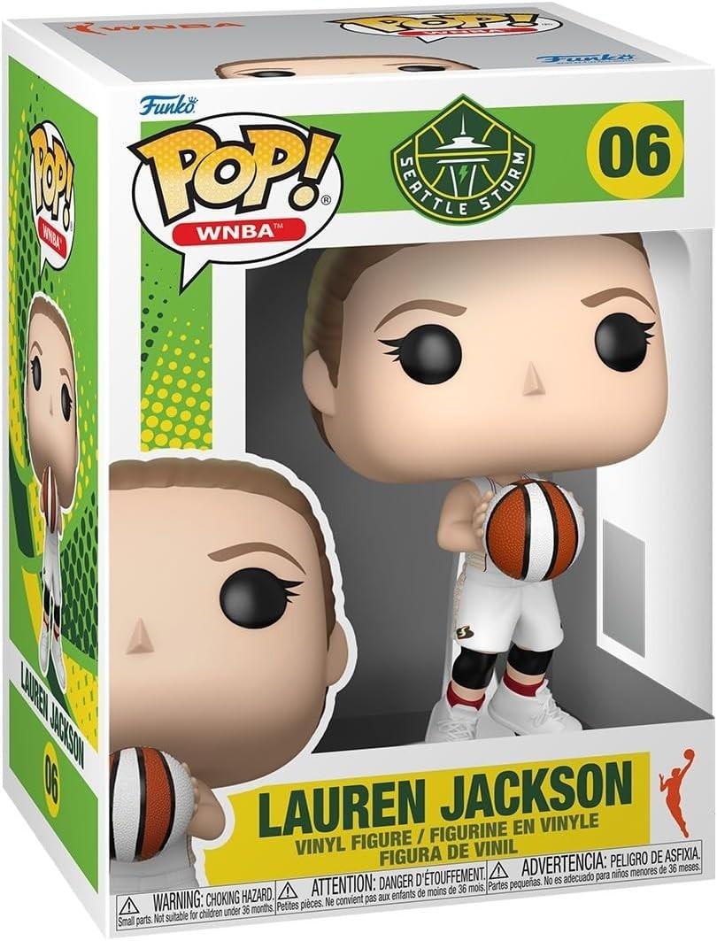 Funko Pop! WNBA Seattle Storm Lauren Jackson Vinyl Figure #06 + Protector