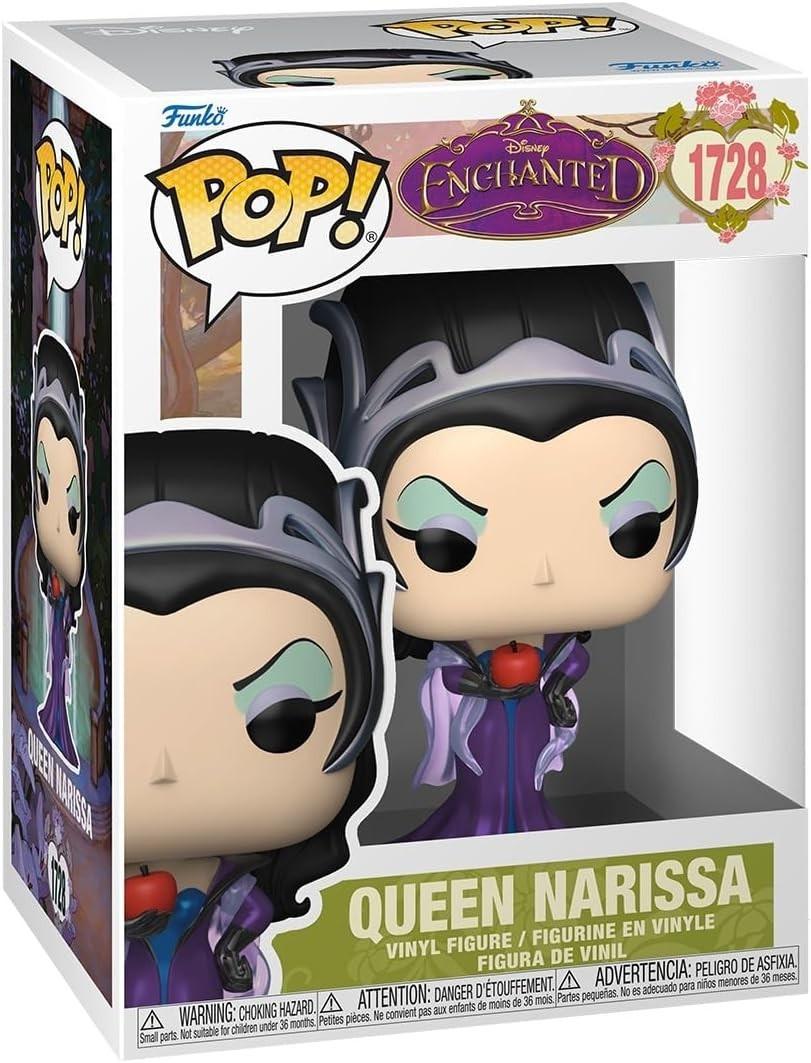 Funko Pop! Disney Enchanted Queen Narissa Vinyl Figure #1728 + Protector