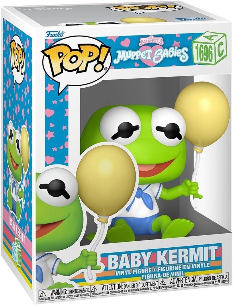 Funko Pop! Disney Muppet Babies Baby Kermit Vinyl Figure #1696 + Protector