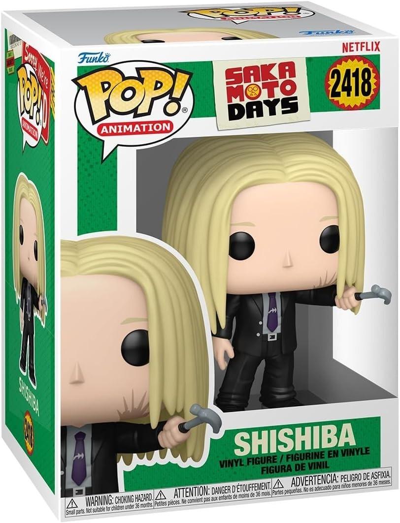 Funko Pop! Anime Sakamoto Days Shishiba Vinyl Figure #2418 with Funko Protector