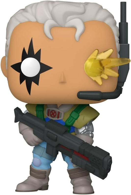 Funko Pop! Marvel Cable (X-Men '97) Vinyl Figure #1594 with Funko Protector