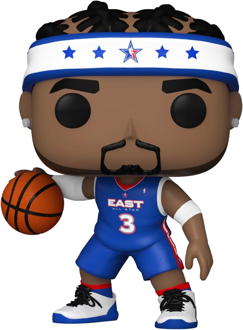 NBA: All-Stars Allen Iverson (2005) Funko Pop! Vinyl Figure #159 w/ Funko Protector