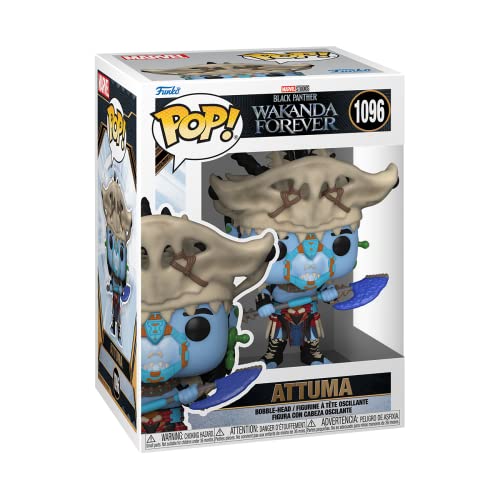 Black Panther: Wakanda Forever Attuma Pop! Vinyl Figure #1096 with Funko Protector