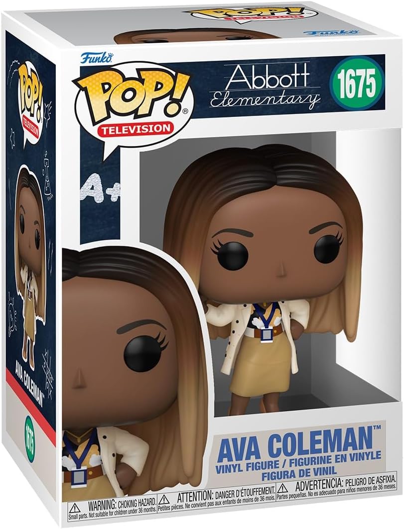 Abbott Elementary Ava Coleman Funko Pop! Vinyl Figure #1675 with Funko Protector