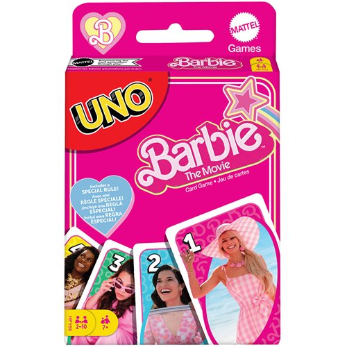 Barbie Movie UNO Card Game