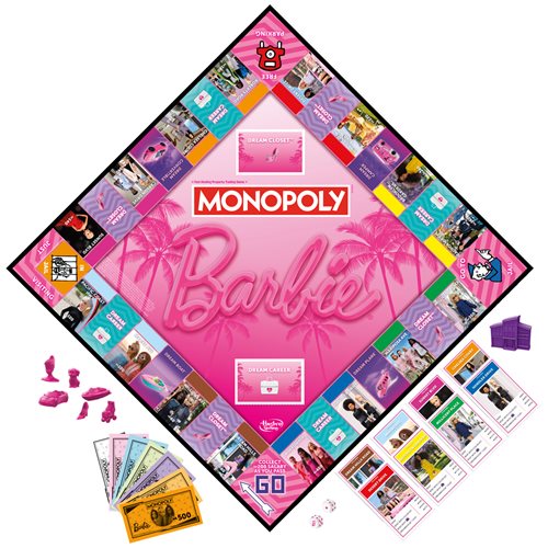 Hasbro Monopoly: Barbie Edition Board Game