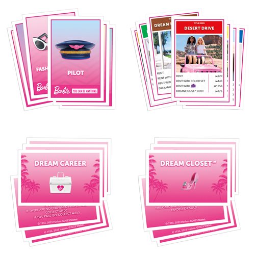 Hasbro Monopoly: Barbie Edition Board Game