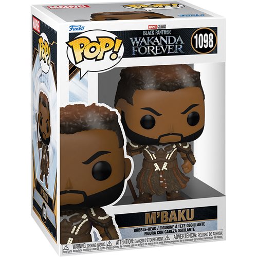 Black Panther: Wakanda Forever M'Baku Funko Pop! Vinyl Figure #1098 with Funko Protector