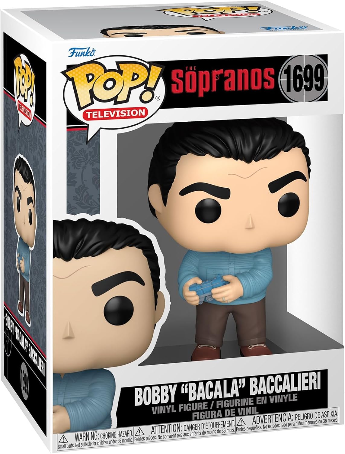 The Sopranos Bobby Bacala Baccalieri Funko Pop! Vinyl Figure #1699 with Funko Protector