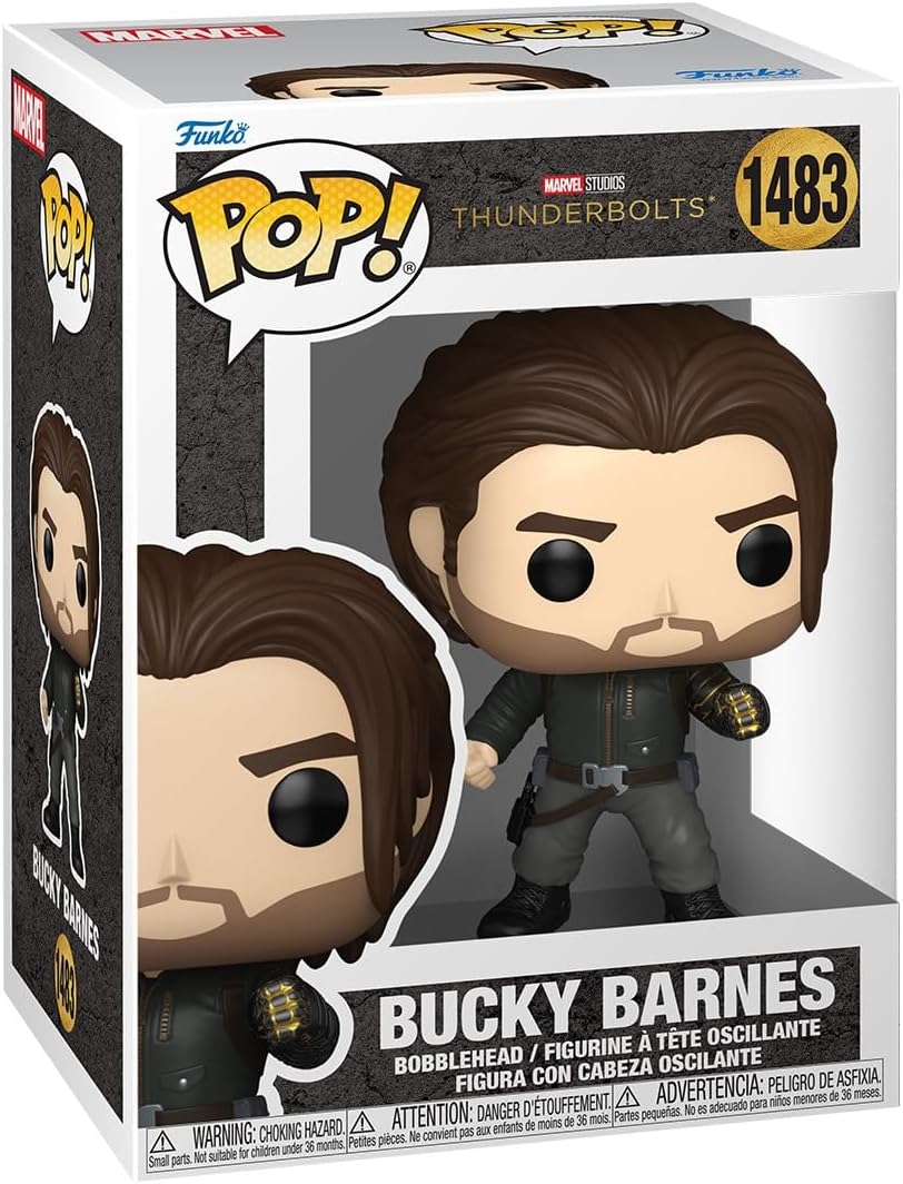 Thunderbolts Bucky Barnes Funko Pop! Vinyl Figure #1483 with Funko Protector