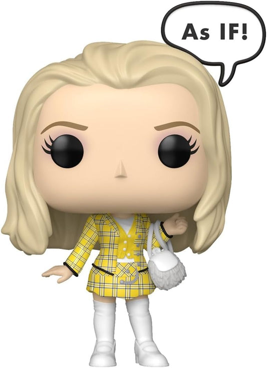 Clueless 30th Anniversary Cher (As If) Funko Pop! Vinyl Figure #1810 with Funko Protector