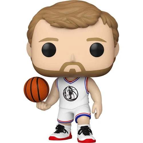 NBA: All-Stars Dirk Nowitzki (2019) Funko Pop! Vinyl Figure #158 with Funko Protector