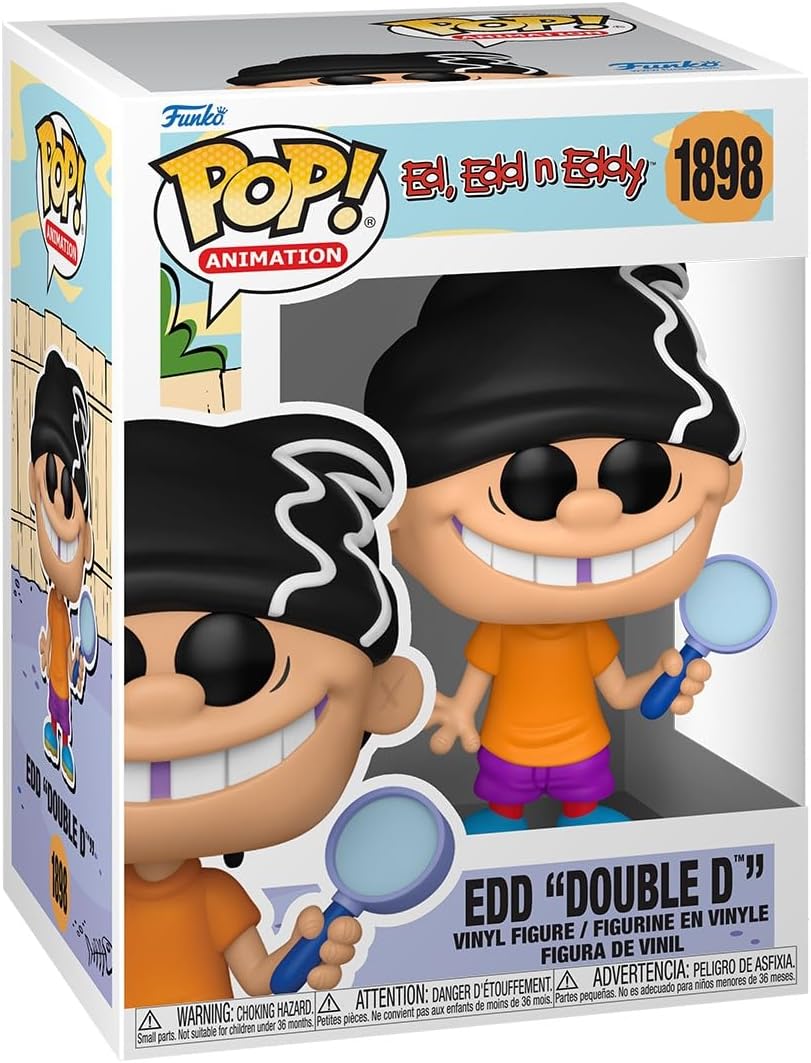 Ed, Edd n Eddy Edd "Double D" Funko Pop! Vinyl Figure #1898 with Funko Protector