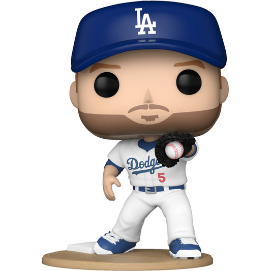 MLB Los Angeles Dodgers Freddie Freeman Funko Pop! Vinyl Figure #99 with Funko Protector