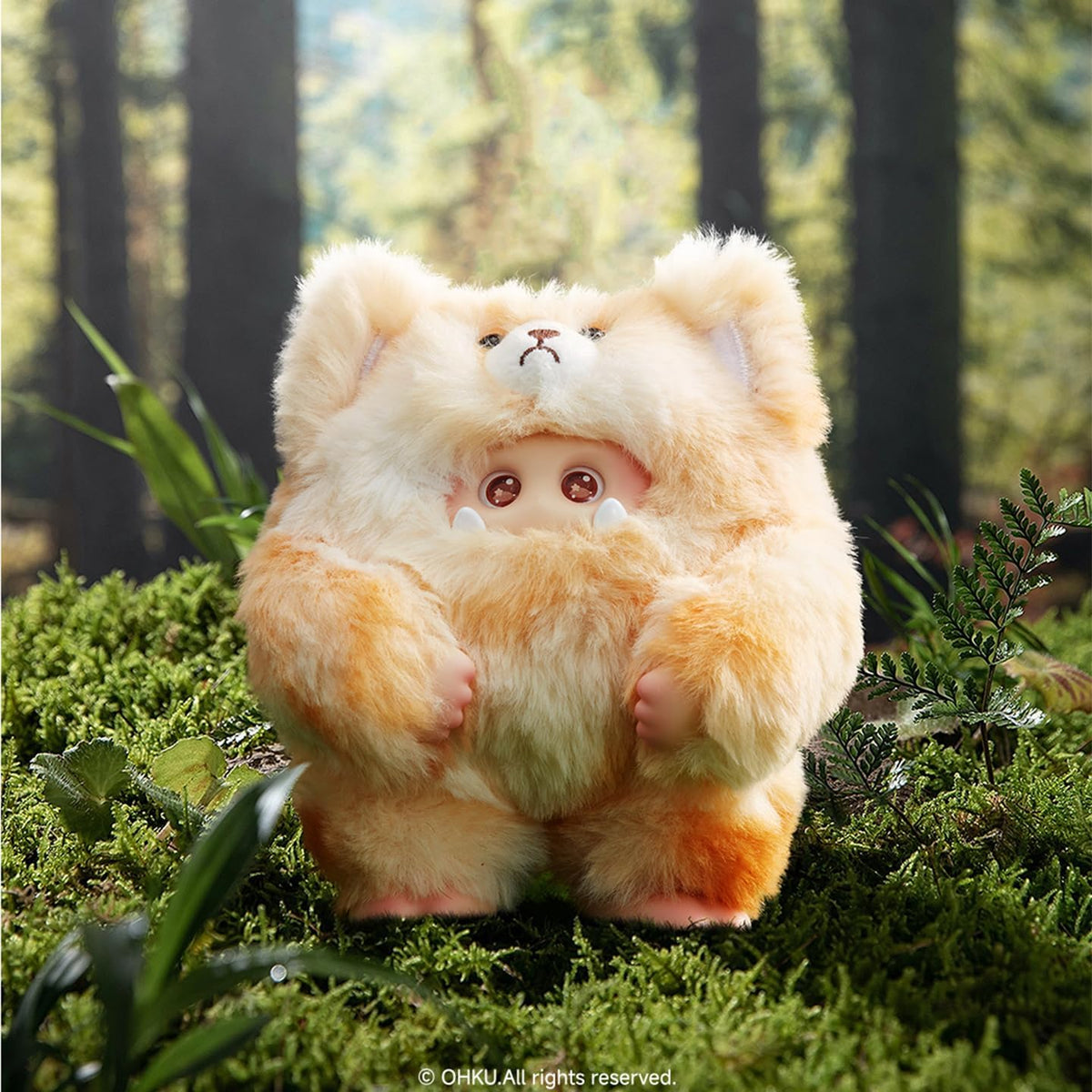 Giggle Monster Furry Forest Series Blind-Box Vinyl Plush (RANDOM)