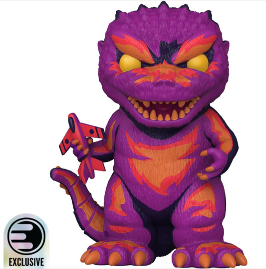 Godzilla Retro Futurism Art Godzilla Premium Funko Pop! Vinyl Figure #1894 - Entertainment Earth Exclusive