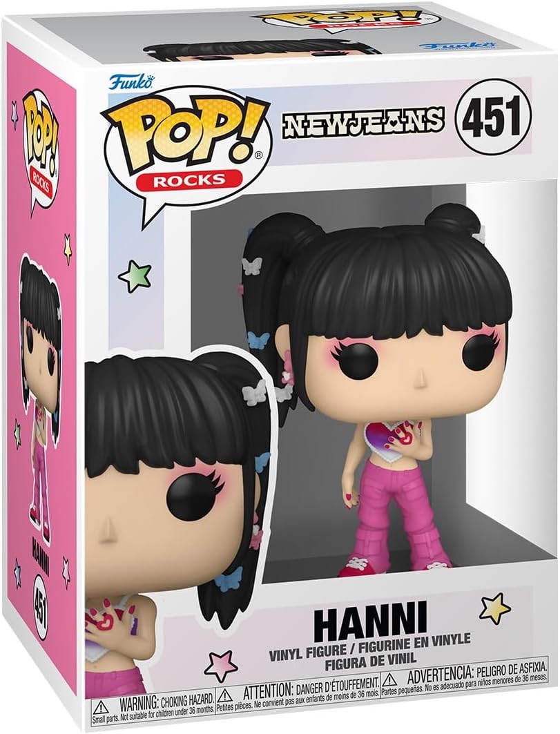 New Jeans (NJZ) Hanni Funko Pop Vinyl Figure #451 with Funko Protector