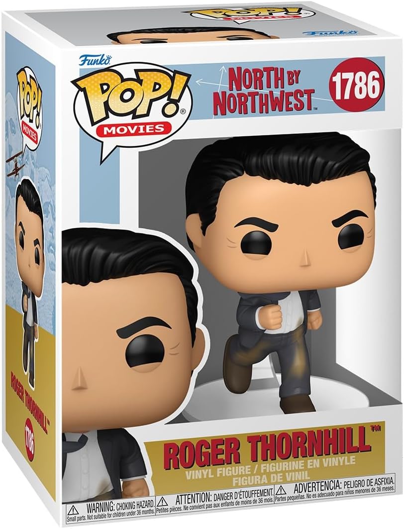 Hitchcock North by Northwest Roger Thornhill Funko Pop! Vinyl Figure #1786 with Funko Protector
