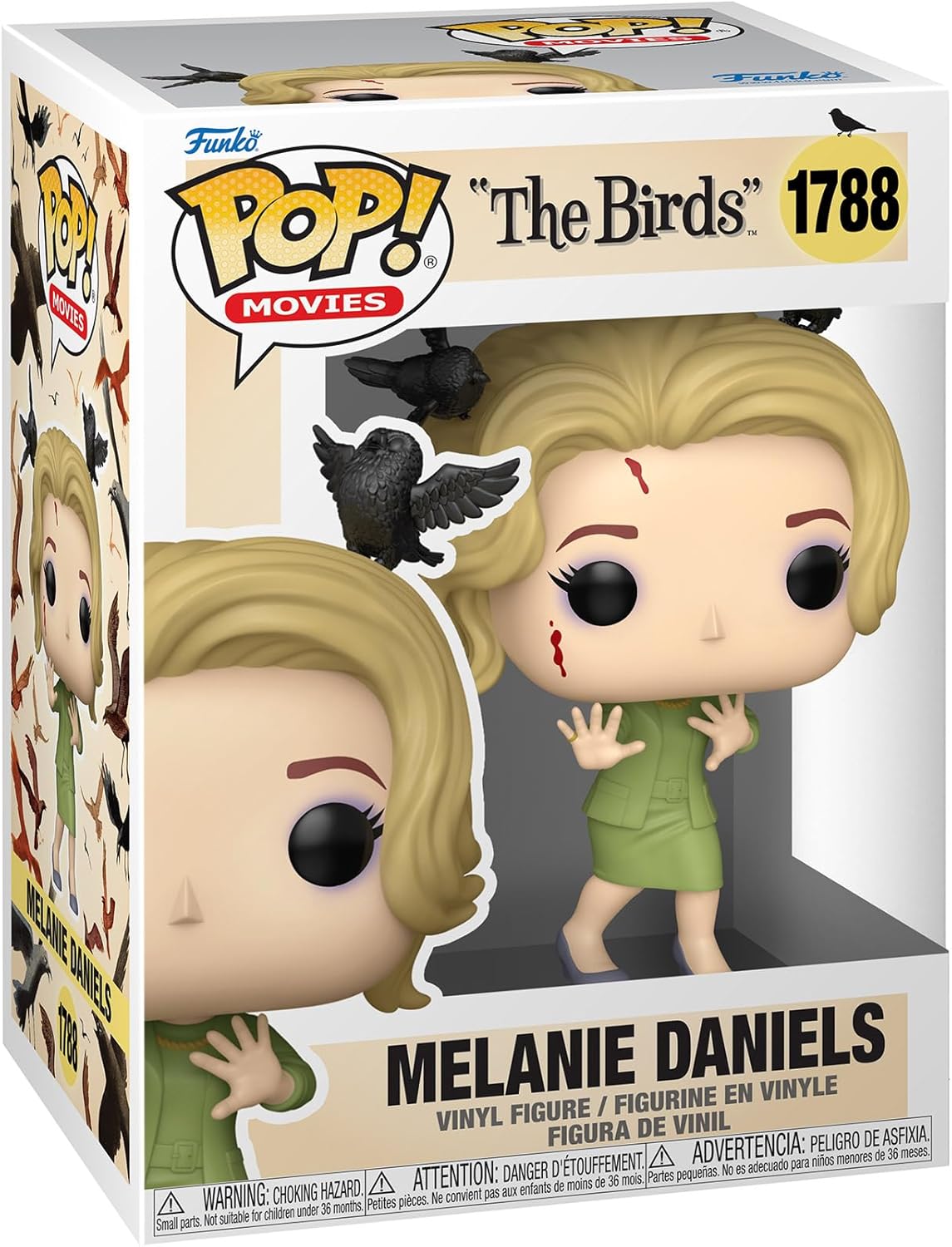Alfred Hitchcock The Birds Melanie Daniels Funko Pop! Vinyl Figure #1788 with Funko Protector