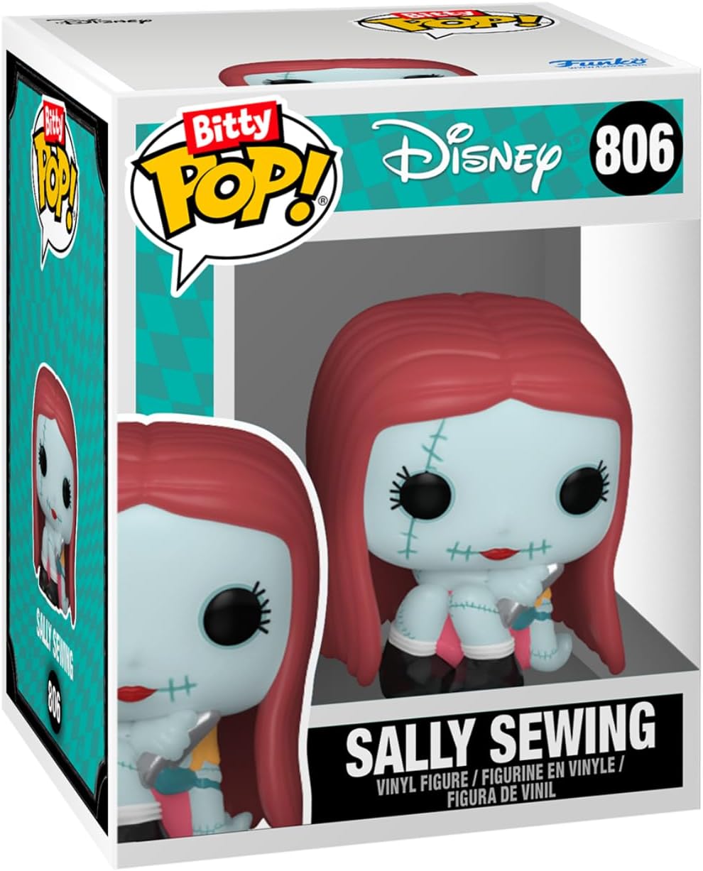 The Nightmare Before Christmas Jack and Sally Funko Bitty Pop! Mini-Figure 2-Pack