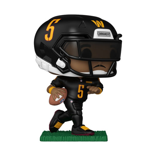 Funko Pop! NFL Washington Commanders Jayden Daniels Vinyl Figure #324 with Protector