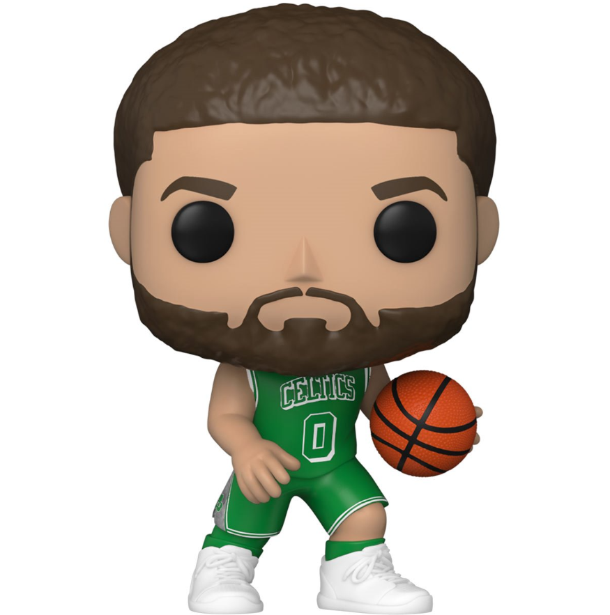 NBA Celtics Jayson Tatum (City Edition 2021) Funko Pop! Vinyl Figure #144 with Funko Protector