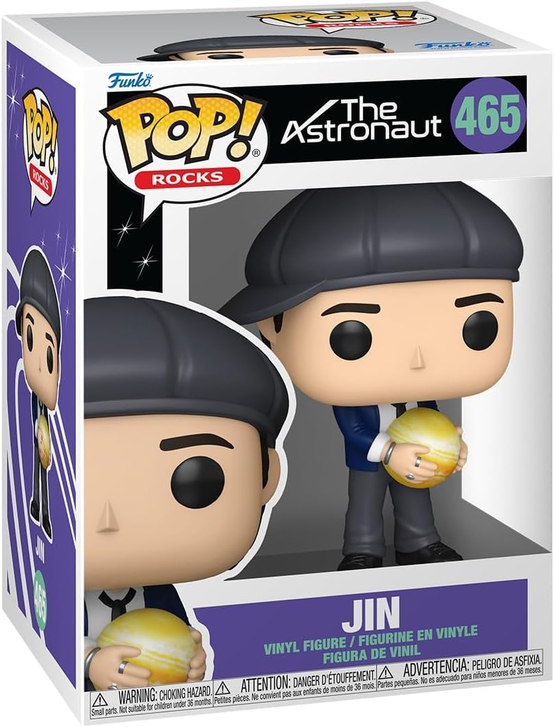BTS Solo Jin (The Astronaut) Funko Pop! Vinyl Figure #465 with Funko Protector