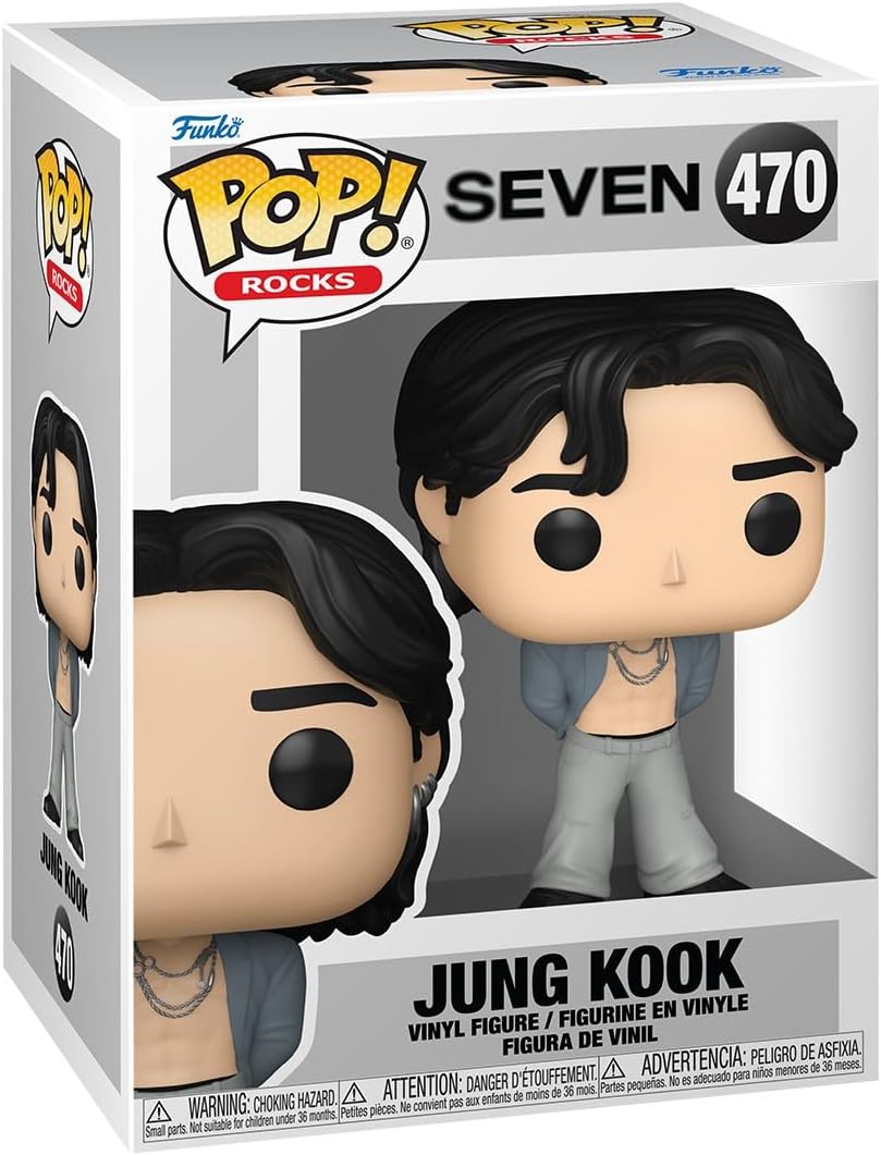 BTS Solo Jungkook (Seven) Funko Pop! Vinyl Figure #470 with Funko Protector