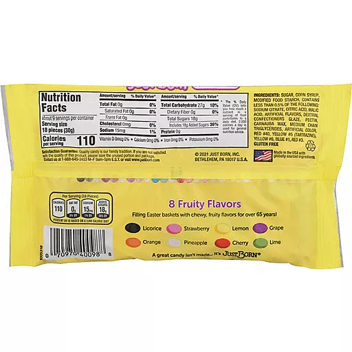 Just Born Jelly Beans: Original Fruit Flavor 10 Oz. (2 Bags)