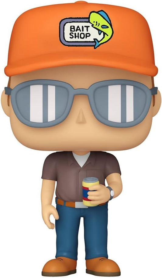 King of the Hill Dale Gribble Funko Vinyl Figure #1976 with Funko Protector