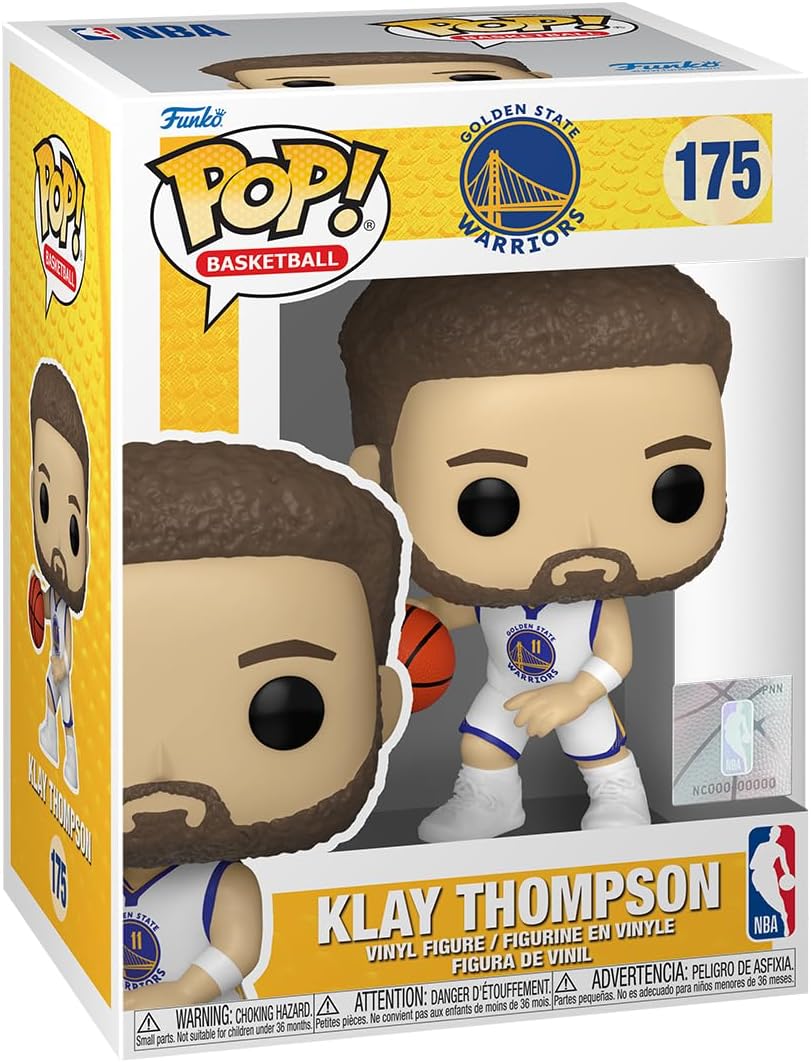 NBA Golden State Warriors Klay Thompson Funko Pop! Vinyl Figure #175 with Funko Protector