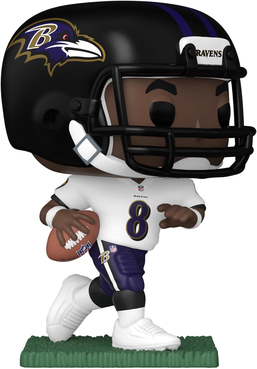 NFL Baltimore Ravens Lamar Jackson (Away Jersey) Funko Pop! Vinyl Figure #175 with Funko Protector
