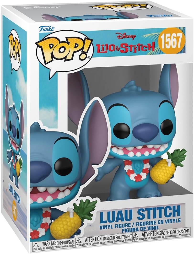 Lilo & Stitch Luau Stitch Funko Pop! Vinyl Figure #1567 with Funko Protector