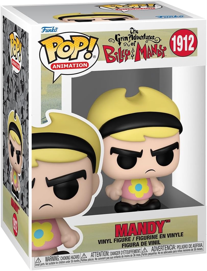 The Grim Adventures of Billy & Mandy Mandy Funko Pop! Vinyl Figure #1912 with Funko Protector