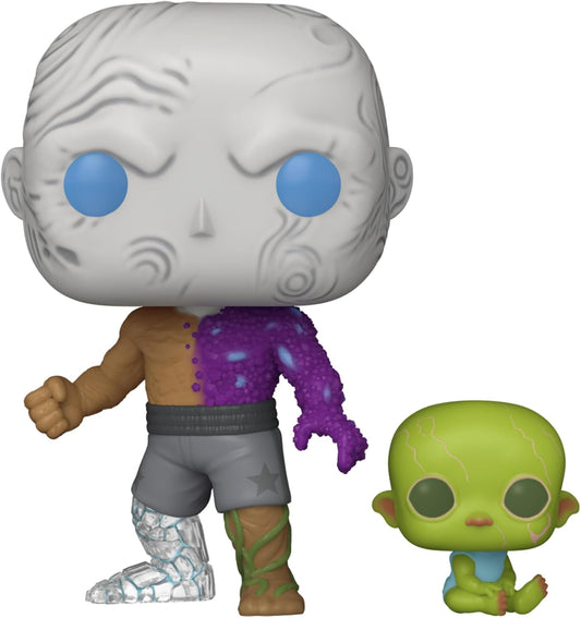 Superman (2025 Movie) Metamorpho with Baby Joey Funko Pop! Vinyl Figure and Buddy #586 with Funko Protector