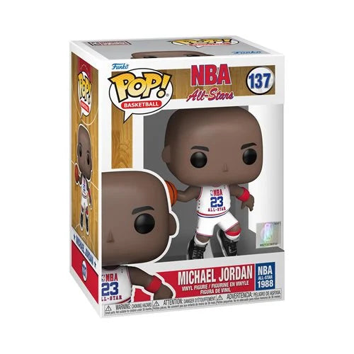 NBA Legends Michael Jordan All-Star 1988 Funko Pop! Vinyl Figure #137 with Funko Protector